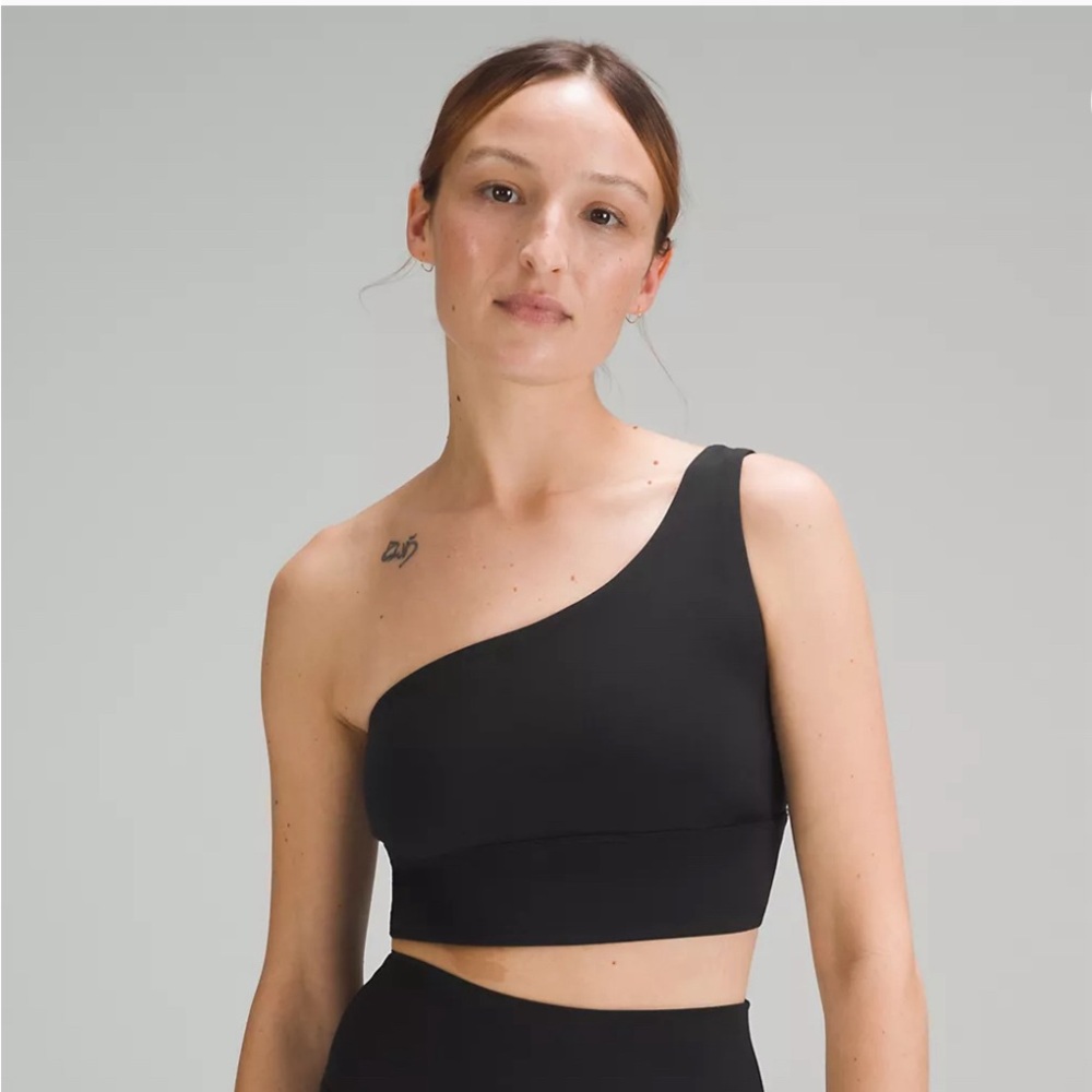 Lululemon Align Asymmetrical Bra *Light Support, A/B Cup *Black